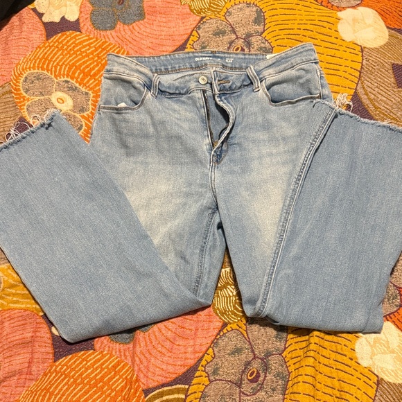Old Navy High-Rise Flare Light Blue Jeans size 10 - Picture 1 of 3